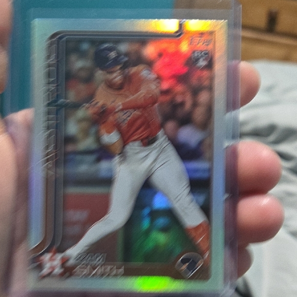 Topps Astros Trading Card - Orange and White - Picture 3 of 3